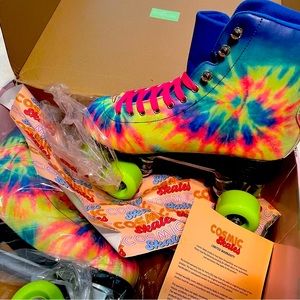 New Tie Dye Roller Skates